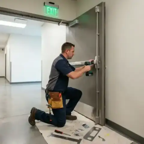 Panic Bar Installation