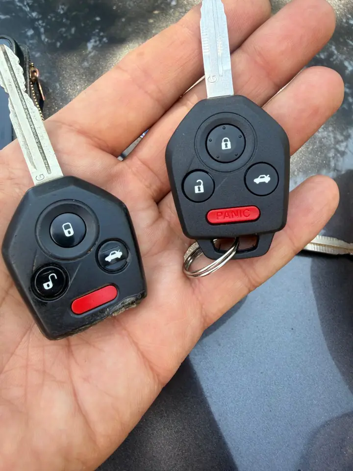 Pair of remote head keys — Kwikey Locksmith automotive work